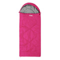 Pink - Side - Mountain Warehouse Childrens-Kids Summit Mini Sleeping Bag