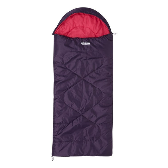 Purple - Side - Mountain Warehouse Childrens-Kids Summit Mini Sleeping Bag