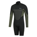 Black - Side - Mountain Warehouse Mens Nassau Short Wetsuit
