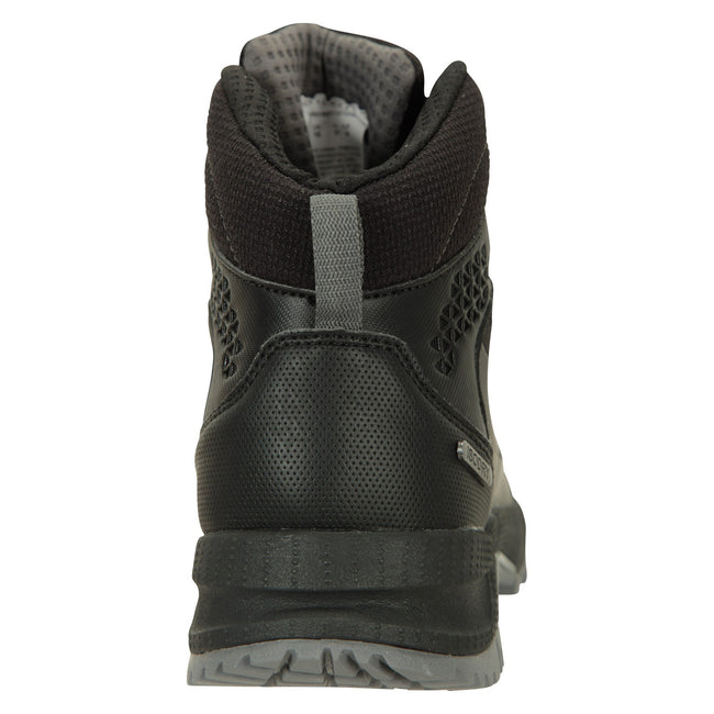 Gray - Back - Mountain Warehouse Mens Extreme Spectrum Softshell Waterproof Boots