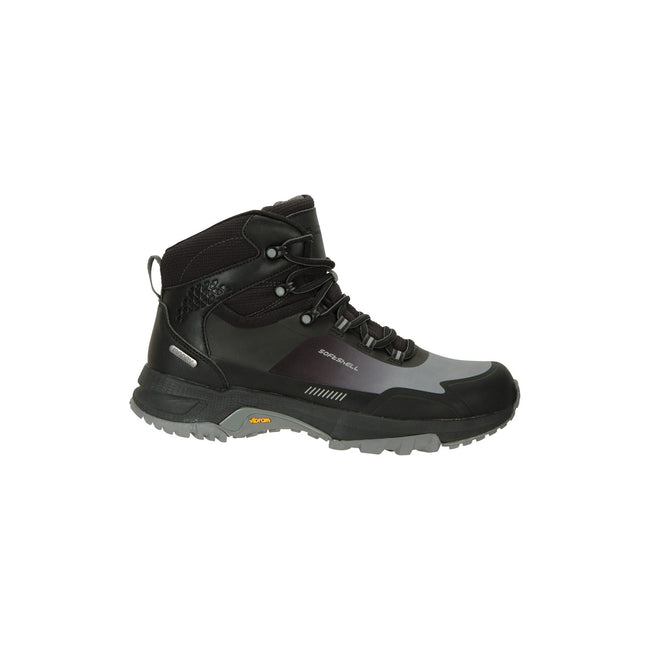 Gray - Lifestyle - Mountain Warehouse Mens Extreme Spectrum Softshell Waterproof Boots
