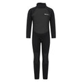 Black - Front - Mountain Warehouse Childrens-Kids Wetsuit