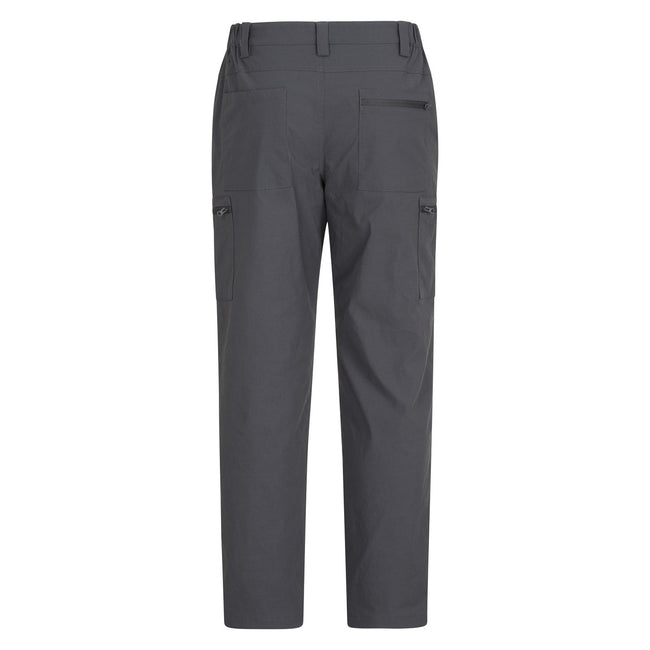 Gray - Back - Mountain Warehouse Mens Stretch Winter Hiking Trousers
