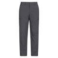 Gray - Front - Mountain Warehouse Mens Stretch Winter Hiking Trousers