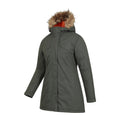 Dark Green - Lifestyle - Mountain Warehouse Womens-Ladies Flare Parka