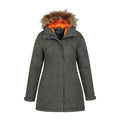 Dark Green - Pack Shot - Mountain Warehouse Womens-Ladies Flare Parka
