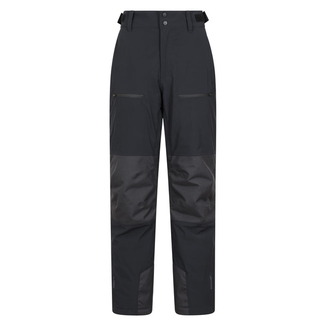 Black - Front - Mountain Warehouse Mens Cascade Extreme Ski Trousers