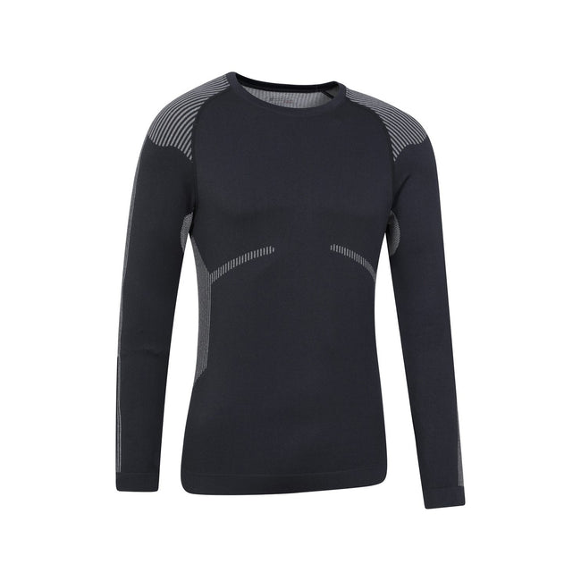 Black - Side - Mountain Warehouse Mens Freestyle Base Layer Set