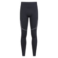 Black - Close up - Mountain Warehouse Mens Freestyle Base Layer Set