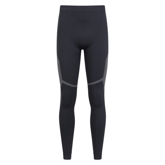 Black - Close up - Mountain Warehouse Mens Freestyle Base Layer Set
