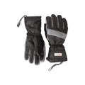 Gray-Black - Side - Mountain Warehouse Mens Thinsulate Ski Gloves