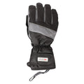 Gray-Black - Front - Mountain Warehouse Mens Thinsulate Ski Gloves