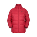 Red - Front - Mountain Warehouse Mens Drift Down Filled Padded Jacket