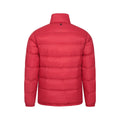 Red - Back - Mountain Warehouse Mens Drift Down Filled Padded Jacket