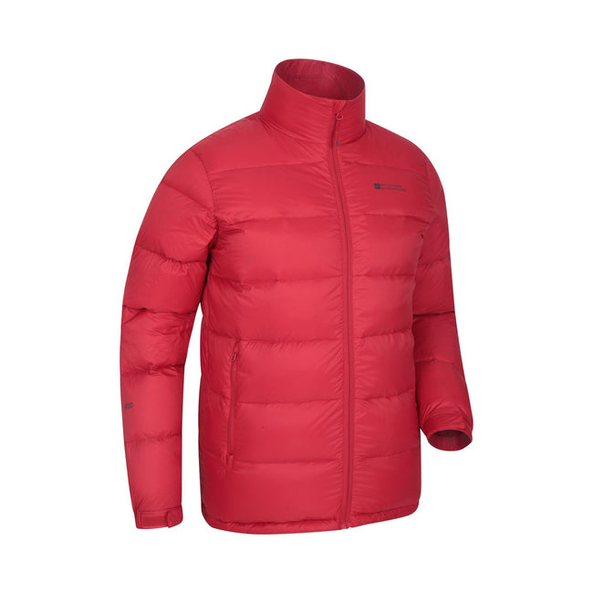 Red - Side - Mountain Warehouse Mens Drift Down Filled Padded Jacket