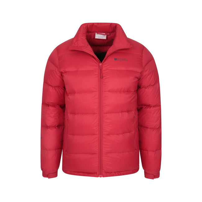 Red - Pack Shot - Mountain Warehouse Mens Drift Down Filled Padded Jacket