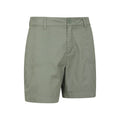 Khaki - Side - Mountain Warehouse Womens-Ladies Bayside Shorts