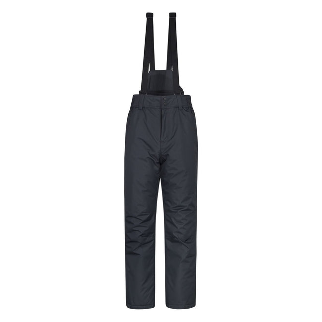 Black - Front - Mountain Warehouse Mens Dusk Ski Trousers