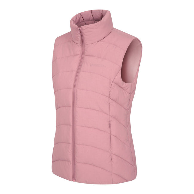 Soft Pink - Side - Mountain Warehouse Womens-Ladies Opal Padded Vest