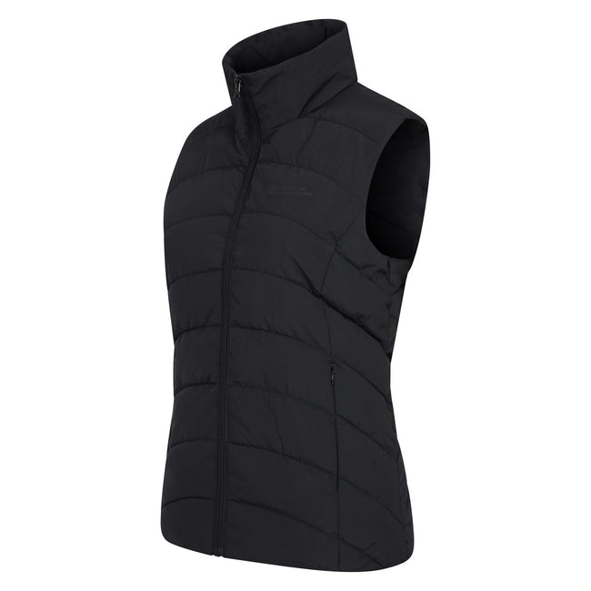 Black - Side - Mountain Warehouse Womens-Ladies Opal Padded Vest