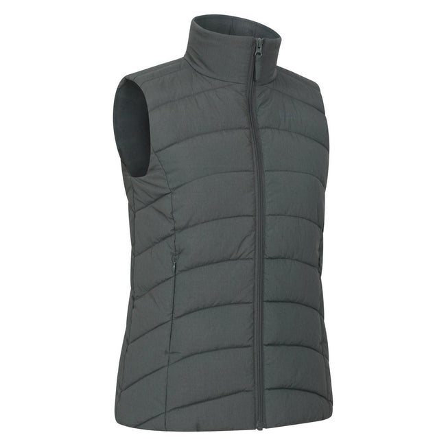 Cactus Green - Side - Mountain Warehouse Womens-Ladies Opal Padded Vest