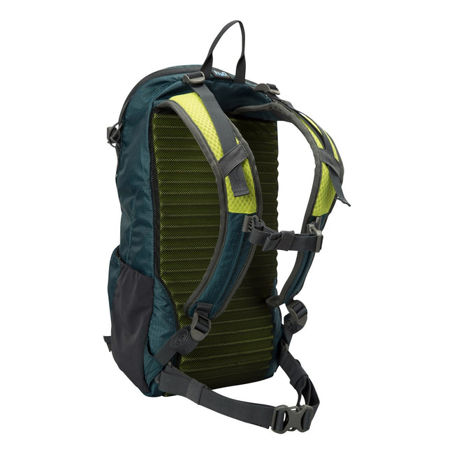 Petrol-Black - Back - Mountain Warehouse Inca 18L Knapsack