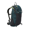 Petrol-Black - Side - Mountain Warehouse Inca 18L Knapsack