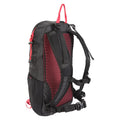 Black-Red - Back - Mountain Warehouse Inca 18L Knapsack