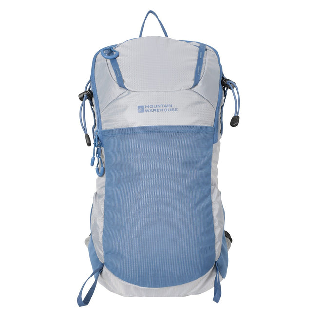 Gray-Blue - Front - Mountain Warehouse Inca 18L Knapsack