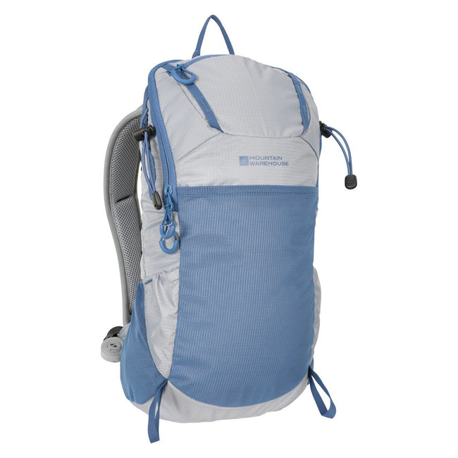 Gray-Blue - Side - Mountain Warehouse Inca 18L Knapsack