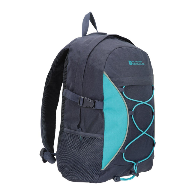 Navy-Teal - Side - Mountain Warehouse Bolt 18L Knapsack