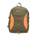 Khaki-Orange - Front - Mountain Warehouse Bolt 18L Knapsack