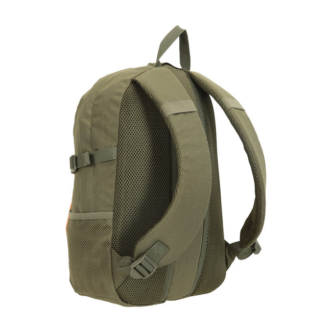 Khaki-Orange - Back - Mountain Warehouse Bolt 18L Knapsack