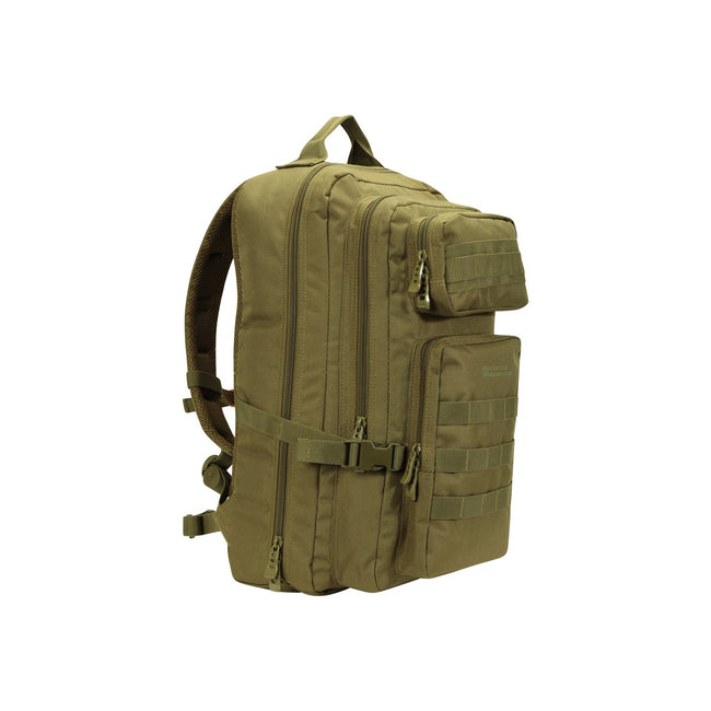 Khaki - Side - Mountain Warehouse Legion 9.2gal Knapsack