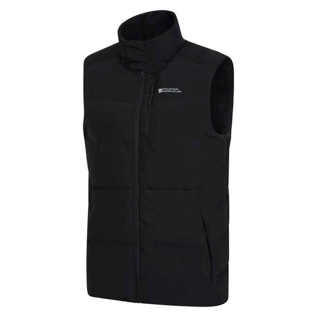 Black - Lifestyle - Mountain Warehouse Mens Move Padded Vest