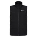Black - Front - Mountain Warehouse Mens Move Padded Vest