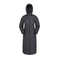 Black - Front - Mountain Warehouse Womens-Ladies Florence Extra Long Padded Jacket