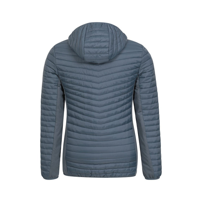 Dark Grey - Back - Mountain Warehouse Mens Canyon II Padded Jacket
