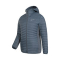 Dark Grey - Side - Mountain Warehouse Mens Canyon II Padded Jacket