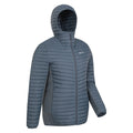 Dark Grey - Lifestyle - Mountain Warehouse Mens Canyon II Padded Jacket