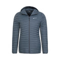 Dark Grey - Pack Shot - Mountain Warehouse Mens Canyon II Padded Jacket