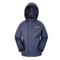 Blue - Front - Mountain Warehouse Childrens-Kids Pakka Waterproof Jacket