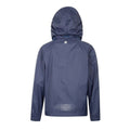 Blue - Back - Mountain Warehouse Childrens-Kids Pakka Waterproof Jacket