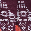 Burgundy - Lifestyle - Mountain Warehouse Womens-Ladies Polar Patterned Technical Ski Socks