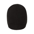 Black - Back - Mountain Warehouse Mens Thinsulate Waterproof Beanie