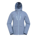 Blue - Front - Mountain Warehouse Womens-Ladies Tokyo Waterproof Jacket