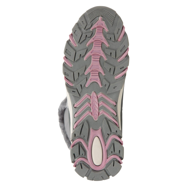 Green - Close up - Mountain Warehouse Womens-Ladies Ohio Snow Boots