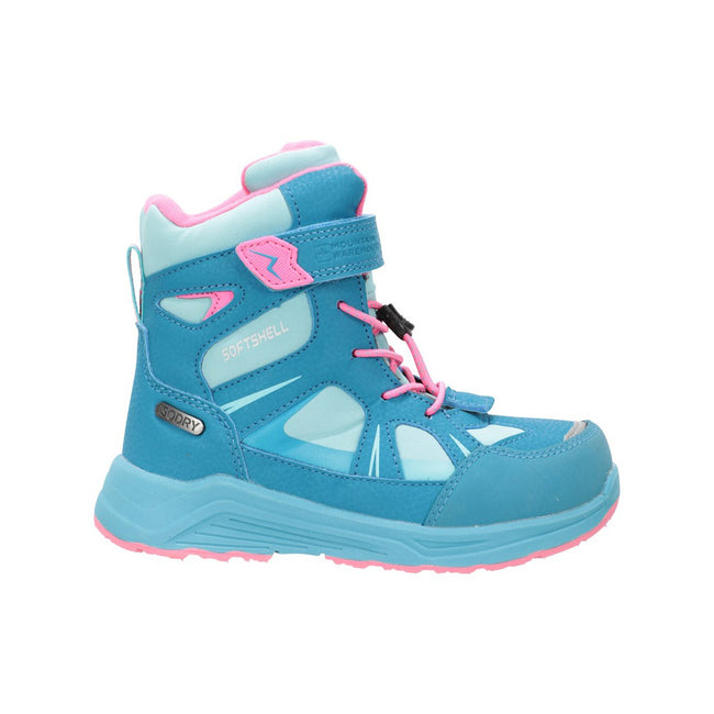 Turquoise - Close up - Mountain Warehouse Childrens-Kids Dimension Waterproof Walking Boots