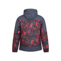 Dark Grey - Back - Mountain Warehouse Mens Shadow II Printed Ski Jacket