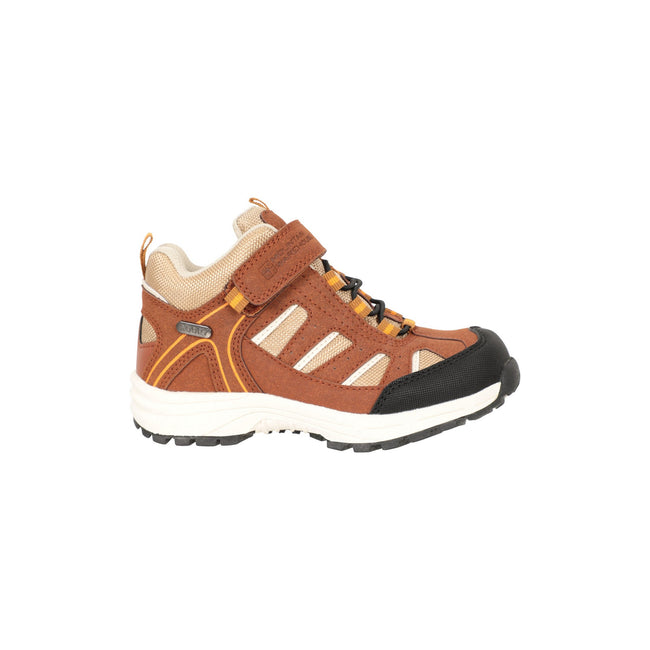 Brown - Lifestyle - Mountain Warehouse Childrens-Kids Drift Waterproof Walking Boots